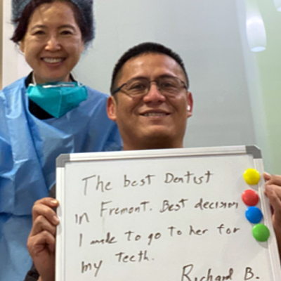 testimonial_fremot_family_dental_Dr_Mioak_Park_Richard