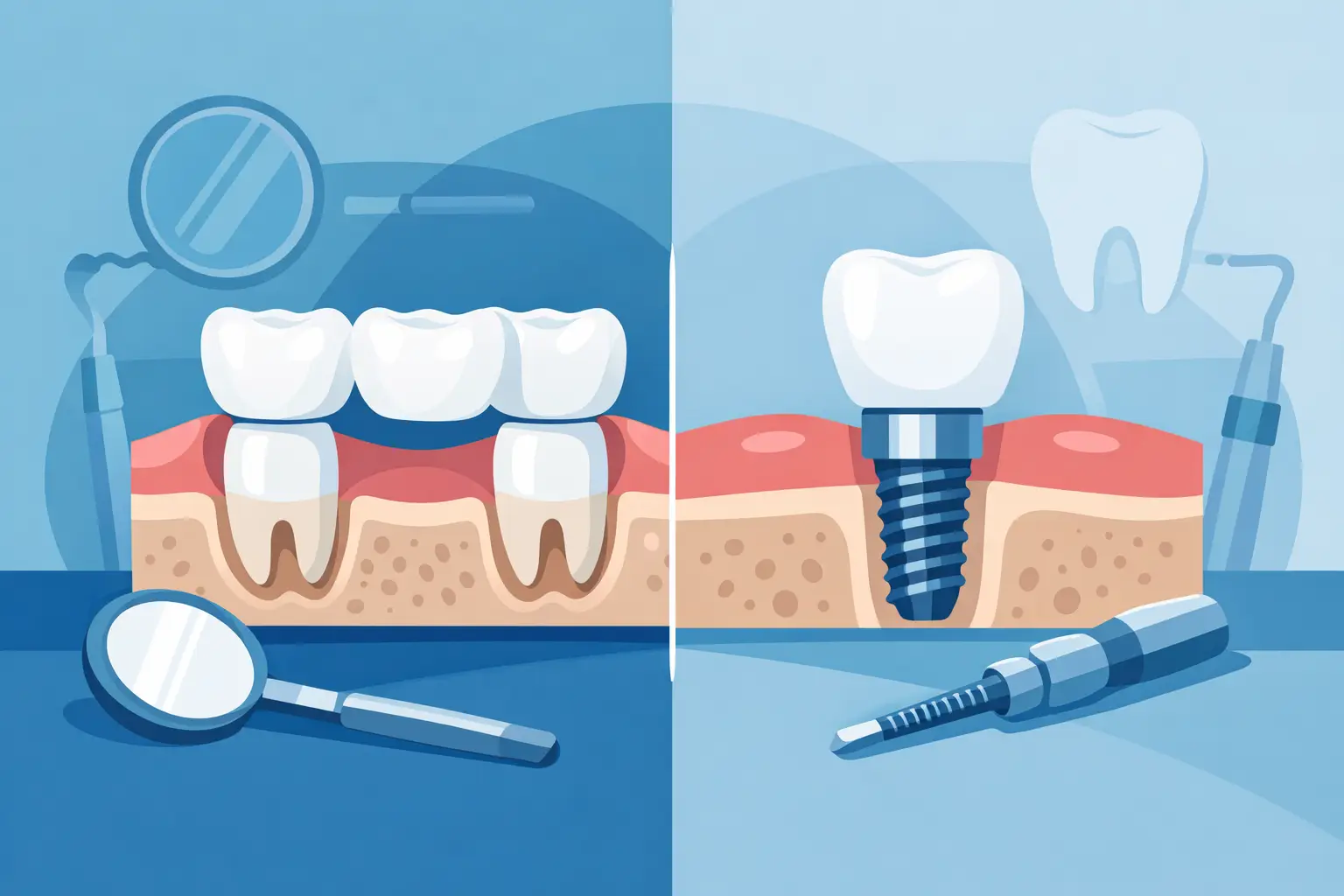 Dental Bridge vs Implant: Which Fits You?