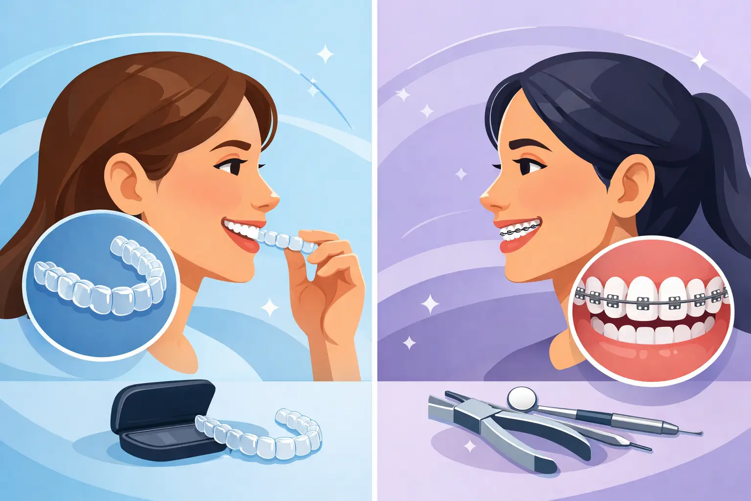 Invisalign vs Braces Adults: Which Fits?