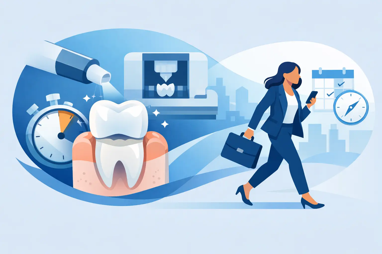 Same Day Dental Crown Options for Busy Smiles